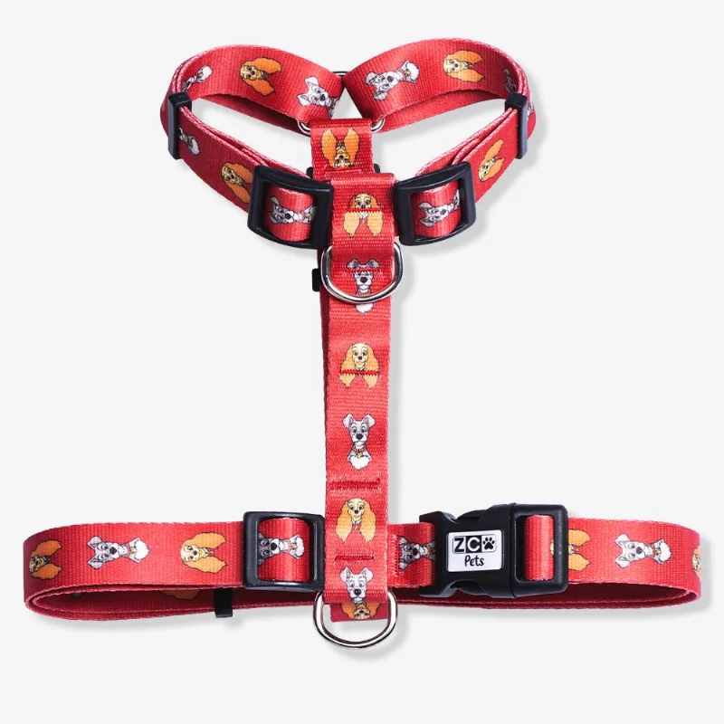 Peitoral Para Cachorro ZC Pets A Dama e o Vagabundo - Disney PP
