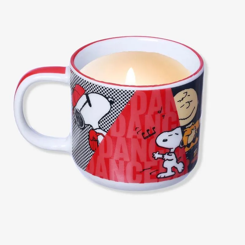Caneca Vela Decorativa Snoopy - Peanuts