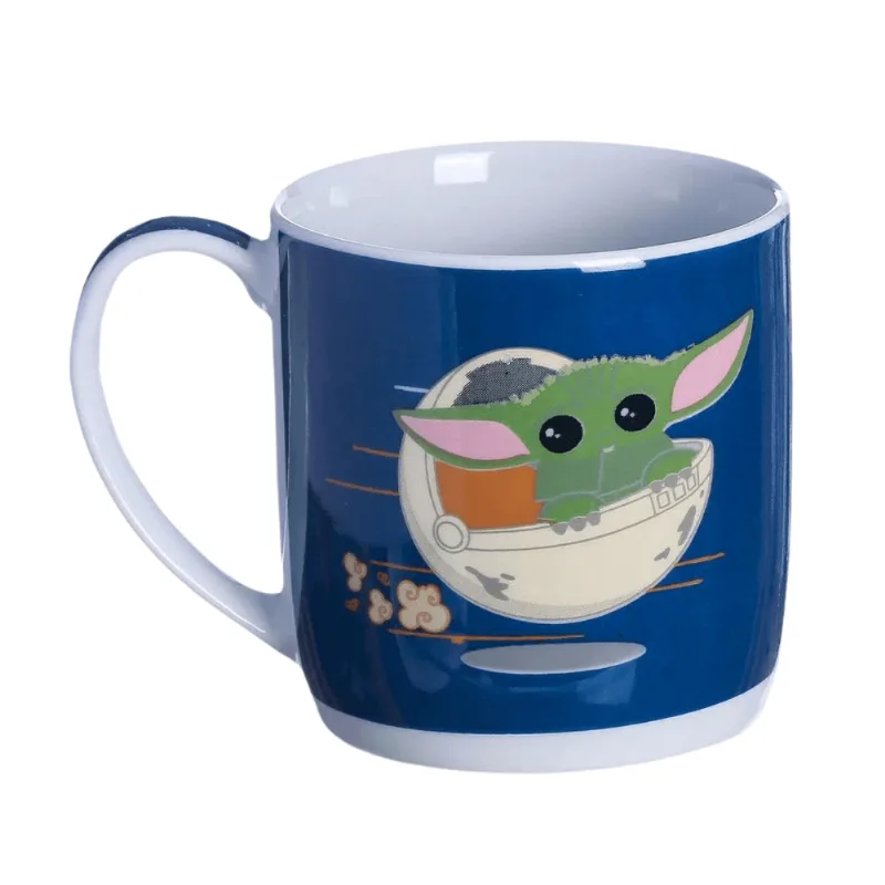 Caneca Urban Baby Yoda 300Ml Star Wars Zona Criativa 10024719