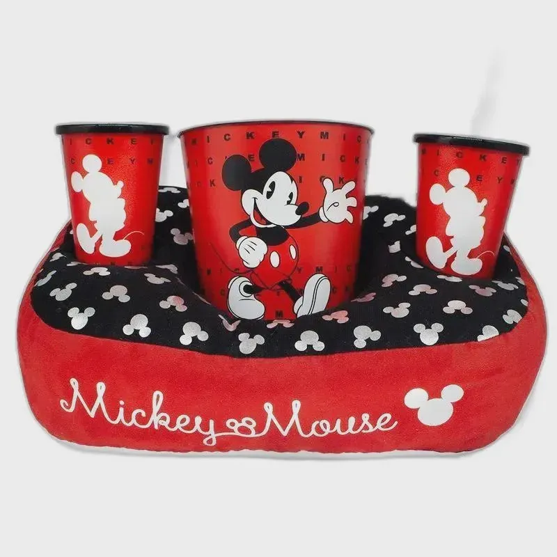 Almofada MIckey e kit Balde Pipoca e Copo MIckey 10064850 - ZonaCriativa
