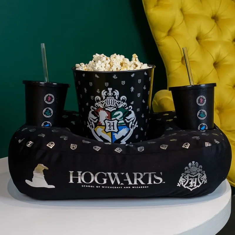 Kit Pipoca Harry Potter Black Houses Of Hogwarts