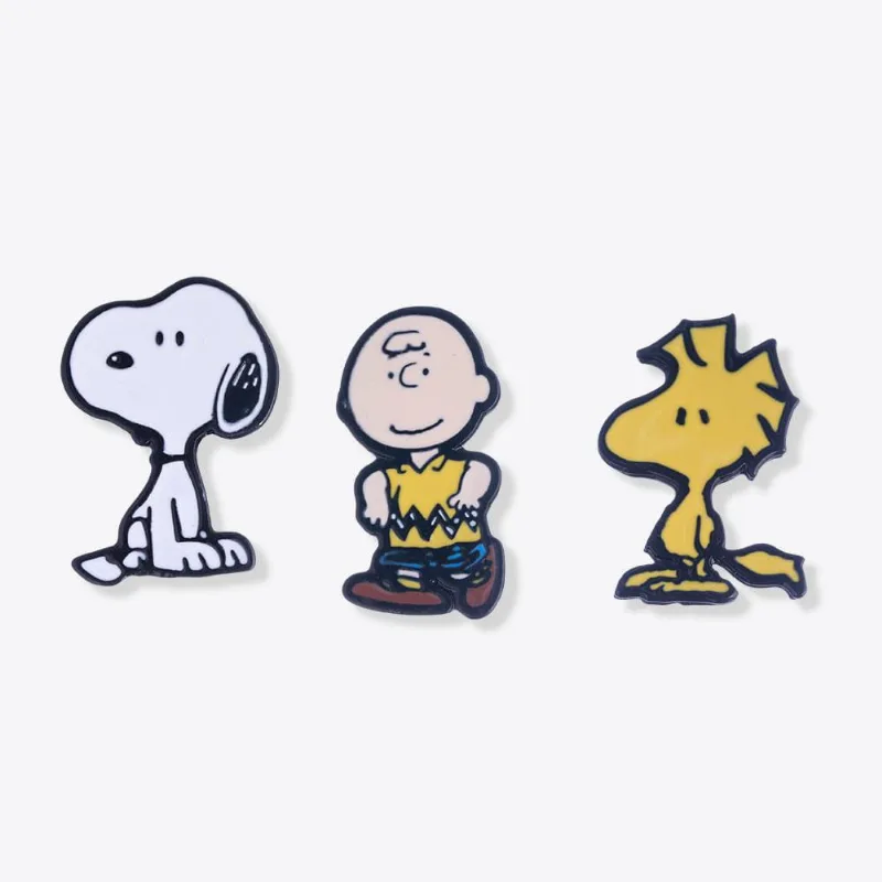 Kit Pins Snoopy 3 Pins Metal Zamak Personalize Mochila R