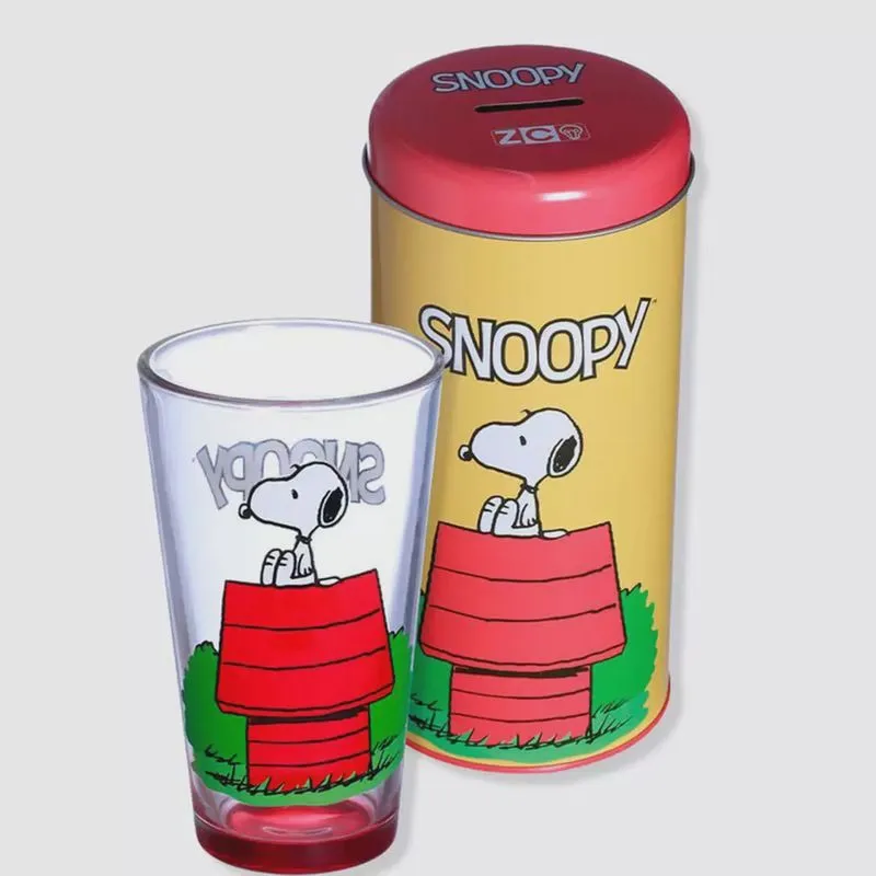 Copo Incan 500ml com Cofre Snoopy Oficial