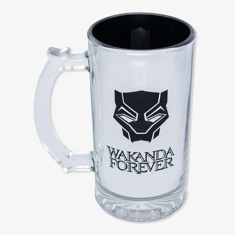 Caneca De Chopp Eletrostática Pantera Negra Marvel