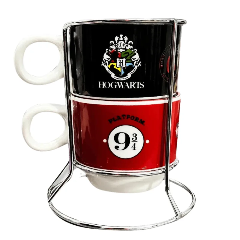 Kit 2 Xícaras Com Suporte Harry Potter Zona Criativa 10024913