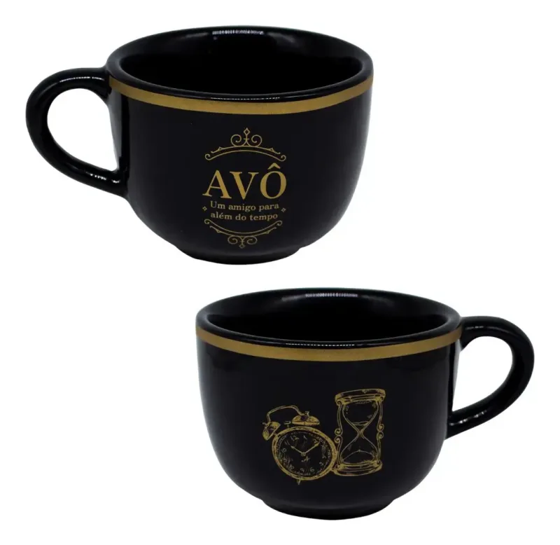 CANECA SOPA AVO AMIGO ALEM - Manaia Presentes