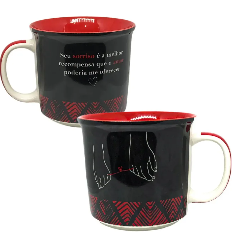 CANECA TOM 350ML MEDIDA DO AMOR - Manaia Presentes