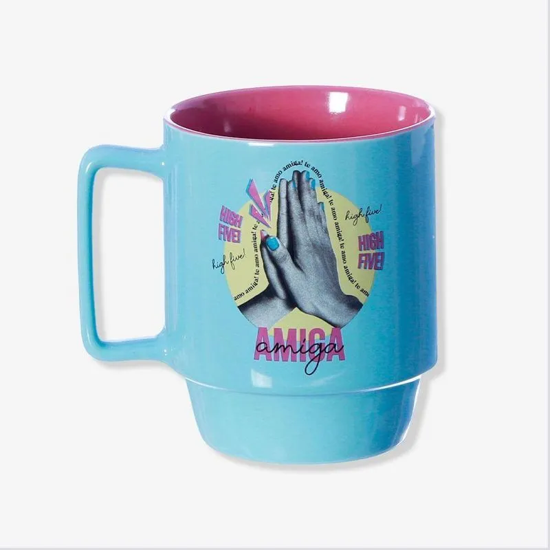 Caneca Tina Amiga High Five Zonacriativa