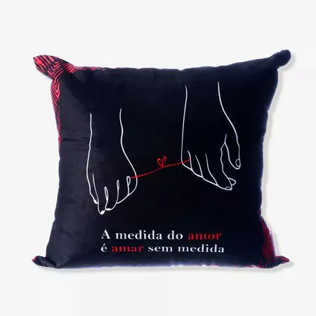 ALM 40X40CM A MEDIDA DO AMOR - Manaia Presentes