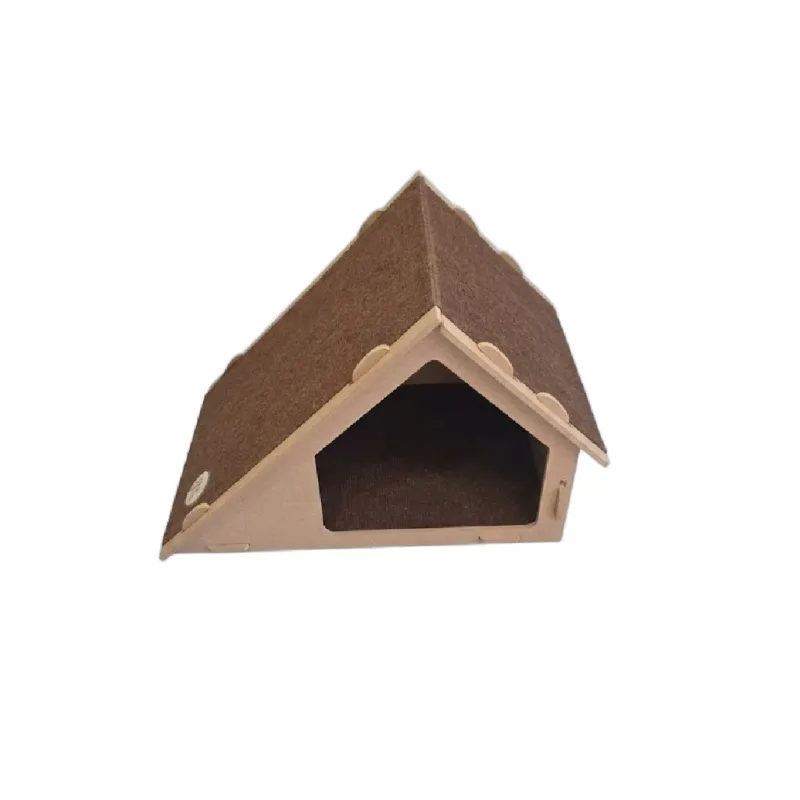 SAO PET GATOS CASA RAMPA - 50 CM X 34 CM X 31 CM - petshop Malu