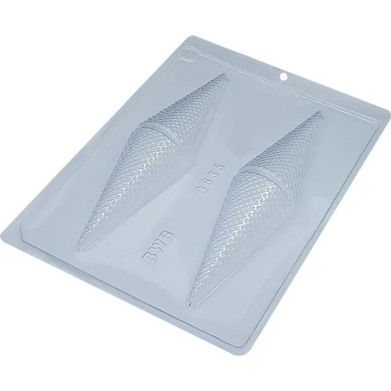 Forma Bwb De Silicone: Casca De Sorvete 9635 Para Chocolate