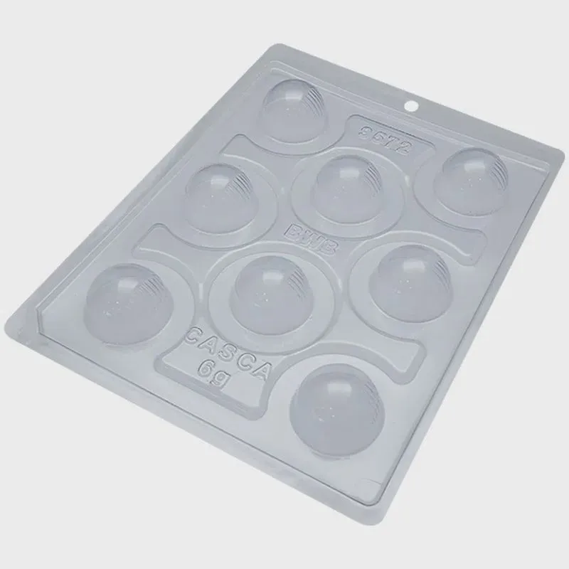 Forma para Chocolate Bombom Meio Riscado bwb 9572