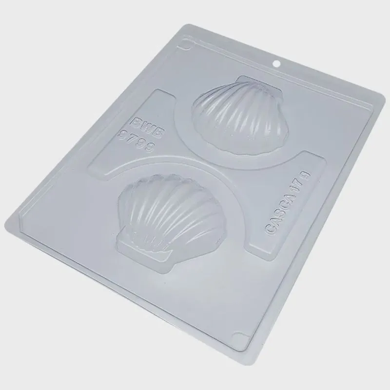 Forma para Chocolate Concha Shell Média bwb 9799