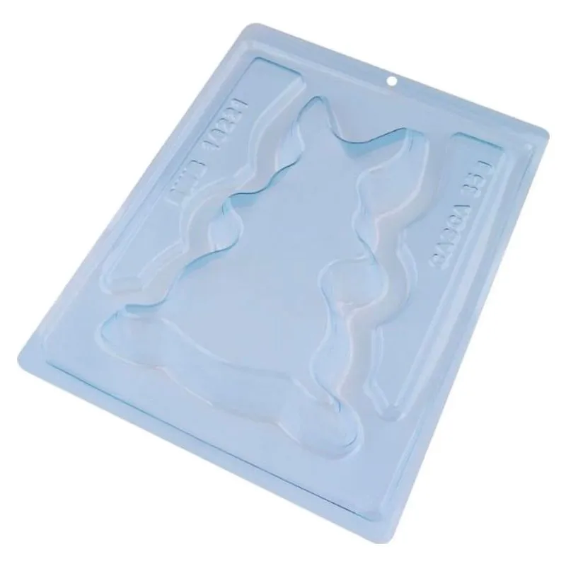 Forma PVC Silicone Coelho de Colher - BWB