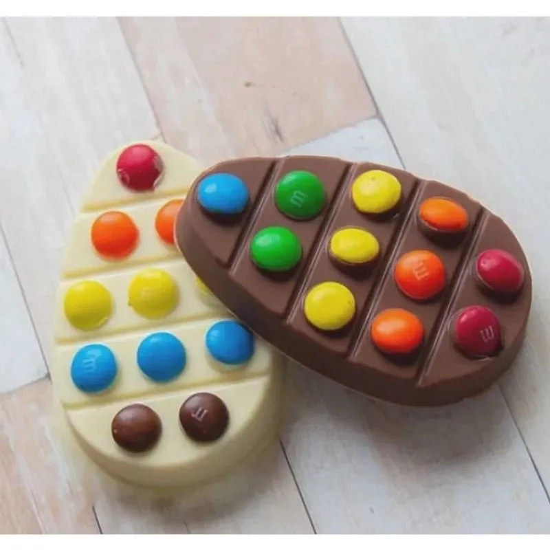 Forma especial de silicone ovo tablete pop it tamanho P(10305) bwb