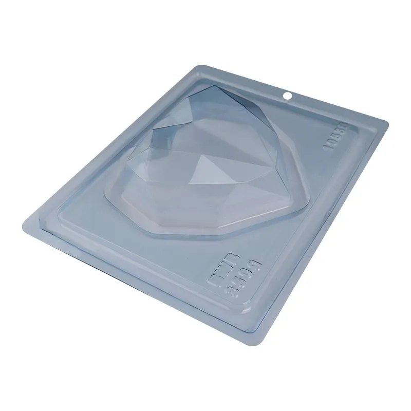 Forma Silicone Coração Lapidado 350G REF10538 BWB