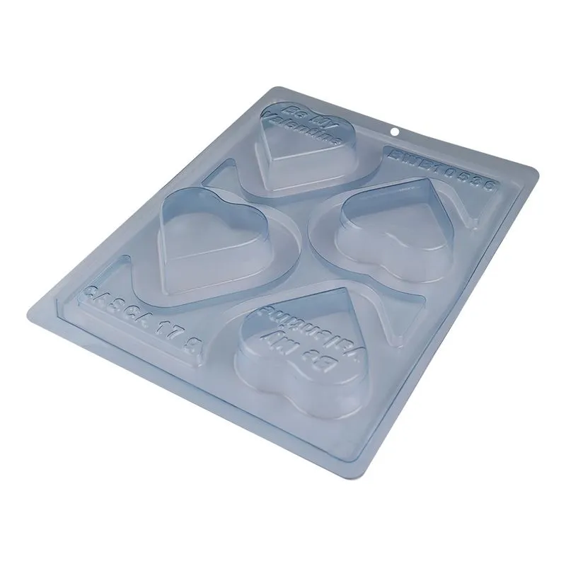 Forma Barra Silicone Coração Be My Valentine REF10536 BWB