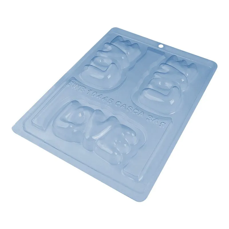 Forma Silicone Barrinha Love REF10445 BWB