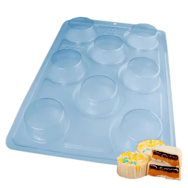 Forma de Acetato C/Silicone 3 Partes Semiprofissional Para Chocolate Pão de Mel Pequeno Casca Fina (3698) BWB FORMA SP PAO DE MEL PEQ CASCA FINA REF3698 BWB