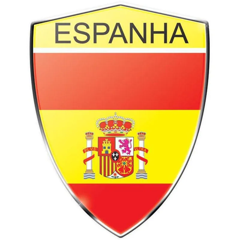 Escudo Espanha Mold Crom Hyundai I30