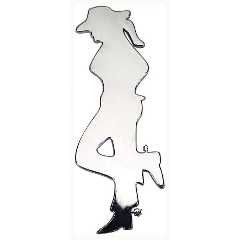 Emblema Cowgirl crom MINI Countryman