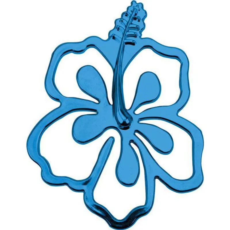 Emblema Folha Ibisco Azul Bmw Serie 8
