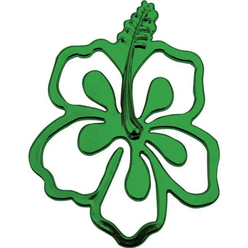 Emblema Folha Ibisco Verde Bmw Serie 6