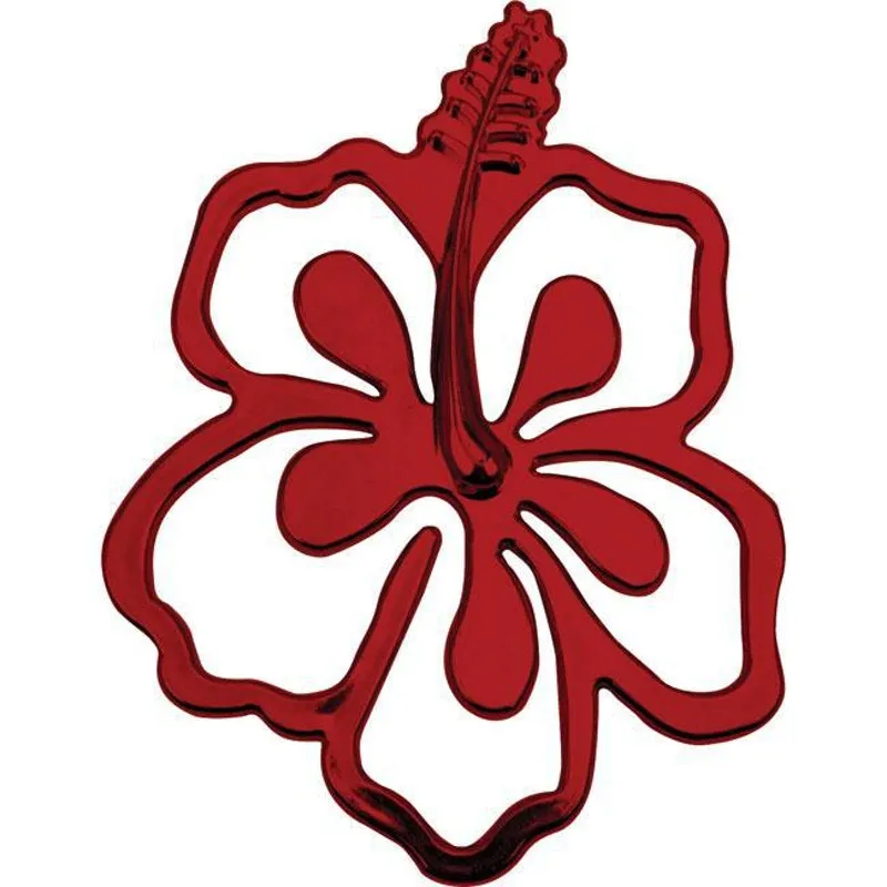Emblema Adesivo Folha Ibisco Vermelho Fox 1.0 Total Flex