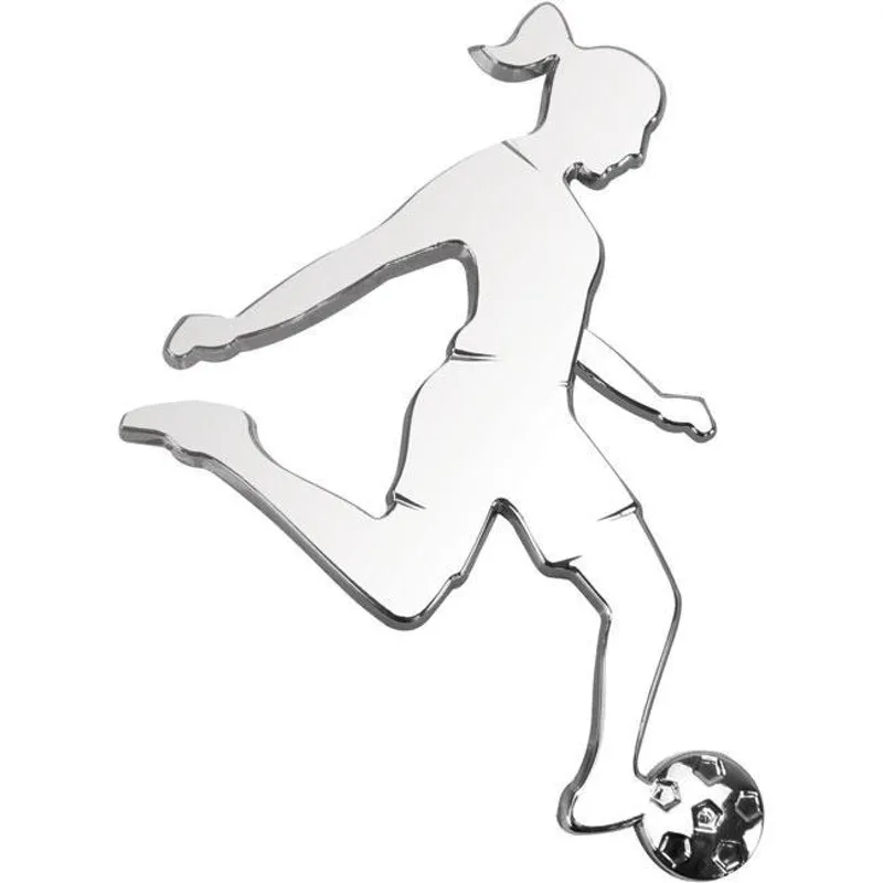 Emblema Futebol Feminino Cromado Bmw X1