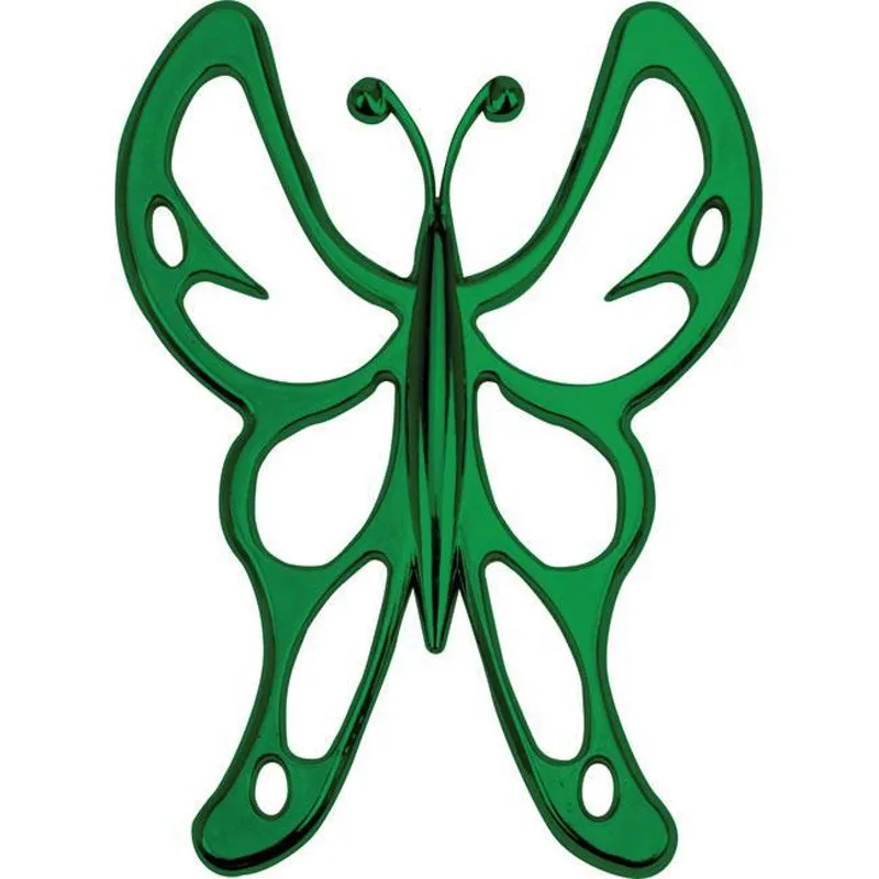 Emblema Adesivo Borboleta Verde Gm Captiva