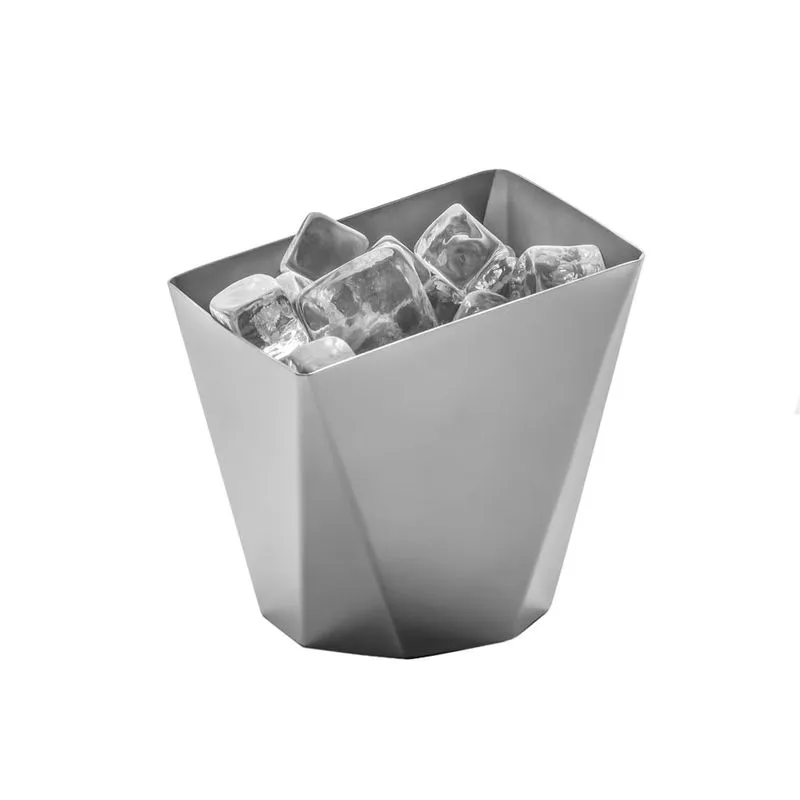 Balde para Gelo Inox Origami Riva
