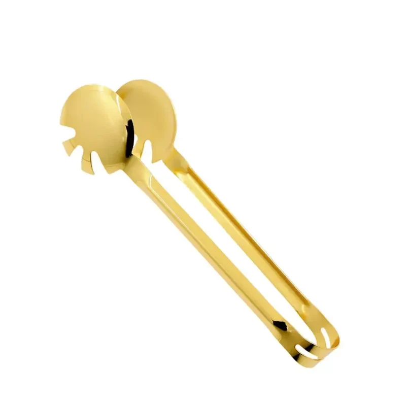 Pegador para Massa Modena Pequeno Inox com Revestimento em Ouro 24K Riva