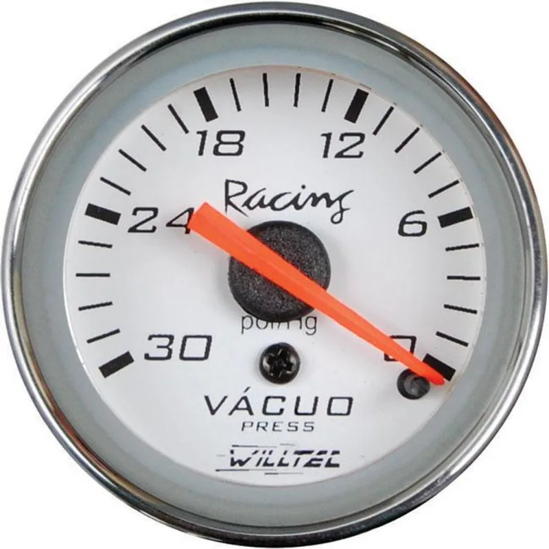 Vacuômetro 52 Mm Chrysler 300 C Fundo Branco