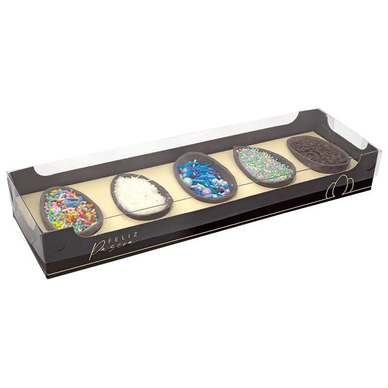 Caixa Encanto Degustação 5x50g Bege 10 Unidades