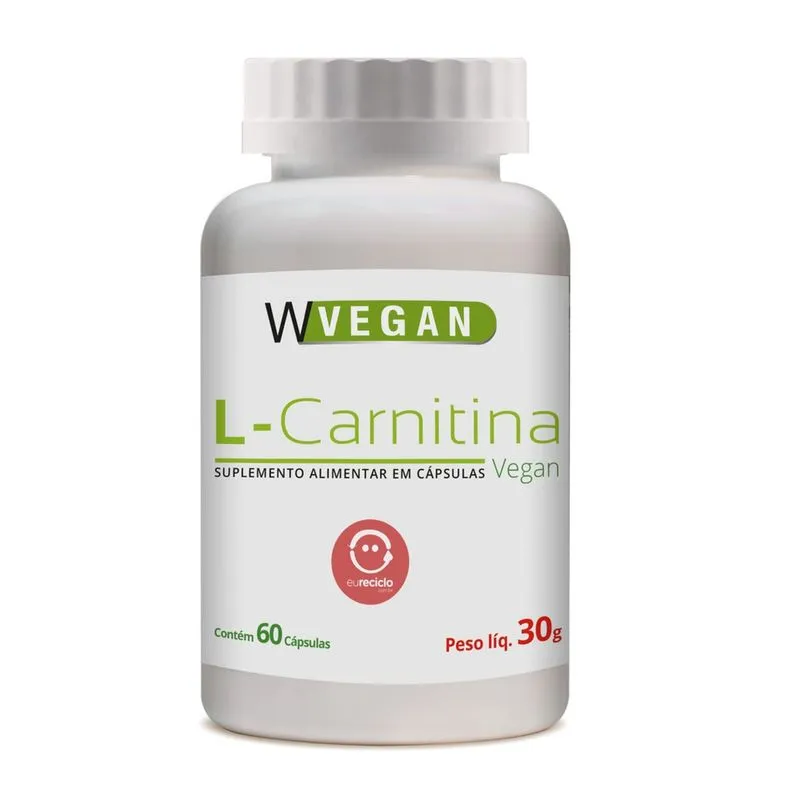 L-Carnitina 500mg 60 capsulas WVegan Carnitina