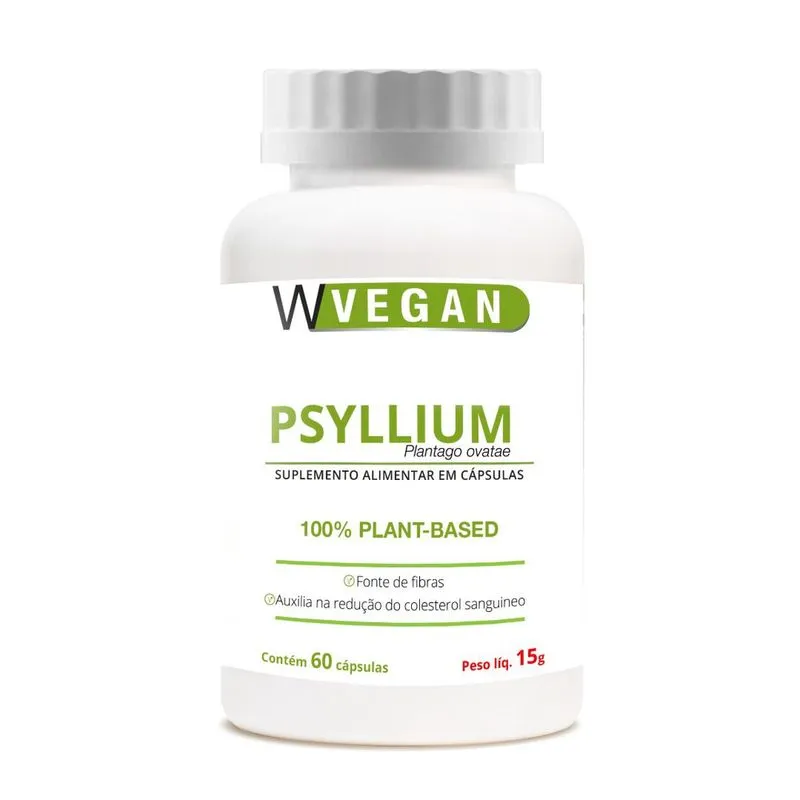 Psyllium 60 capsulas WVegan Psillium
