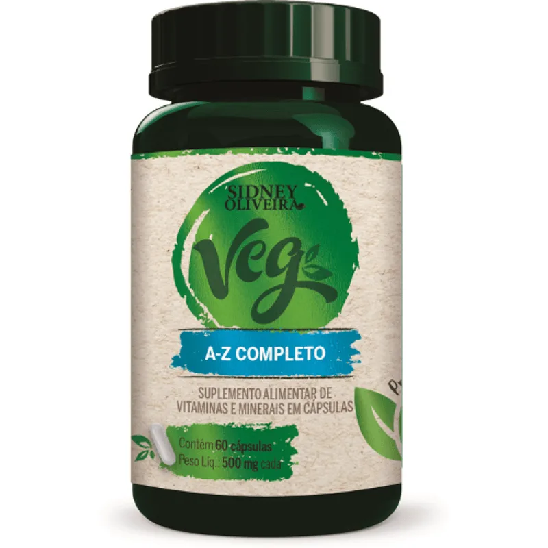 Sidney Oliveira A-Z Vegano 60 Caps