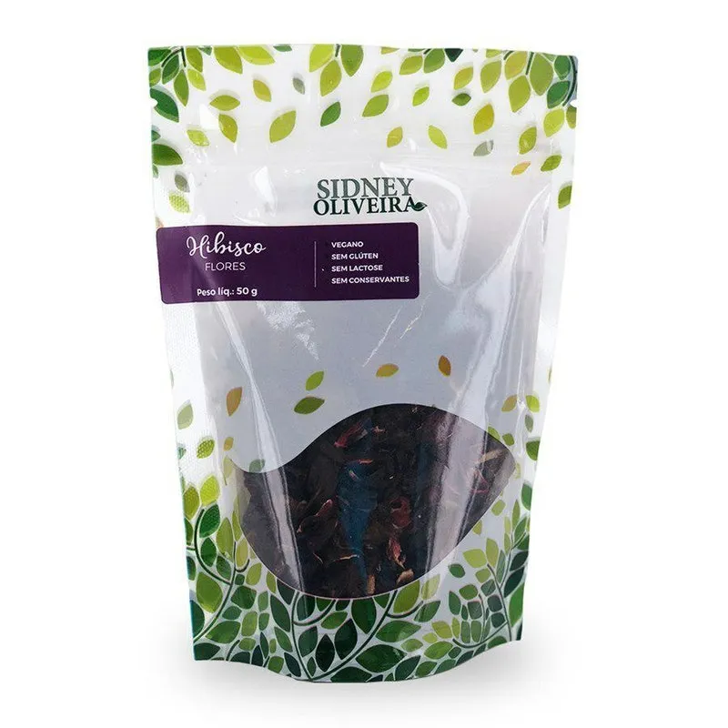 Hibisco Em Flor 50g Vegano