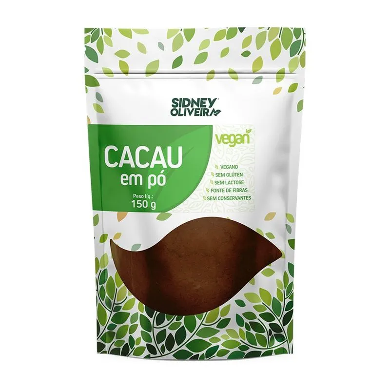 Cacau Em Pó 150g Sidney Oliveira