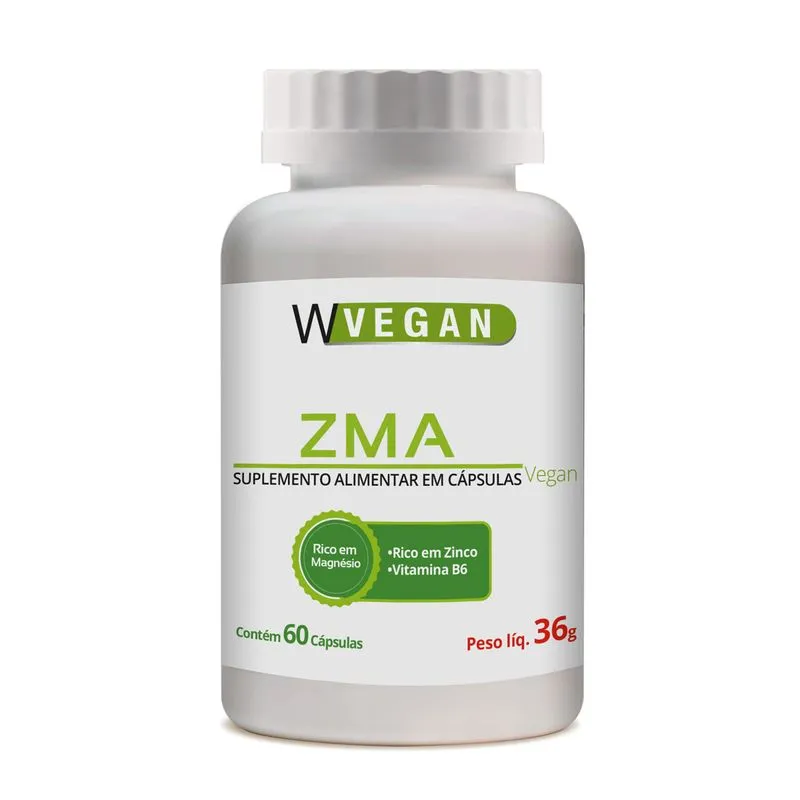 ZMA 60 Capsulas WVegan Vegano