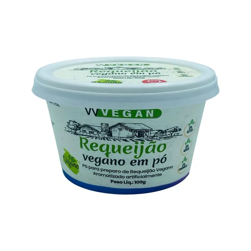 Requeijão Vegano em pó 100g WVegan Requeijao