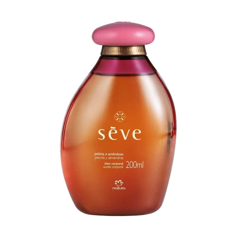 Óleo De Banho Sve 200ml Natura Peônia E Amêndoas