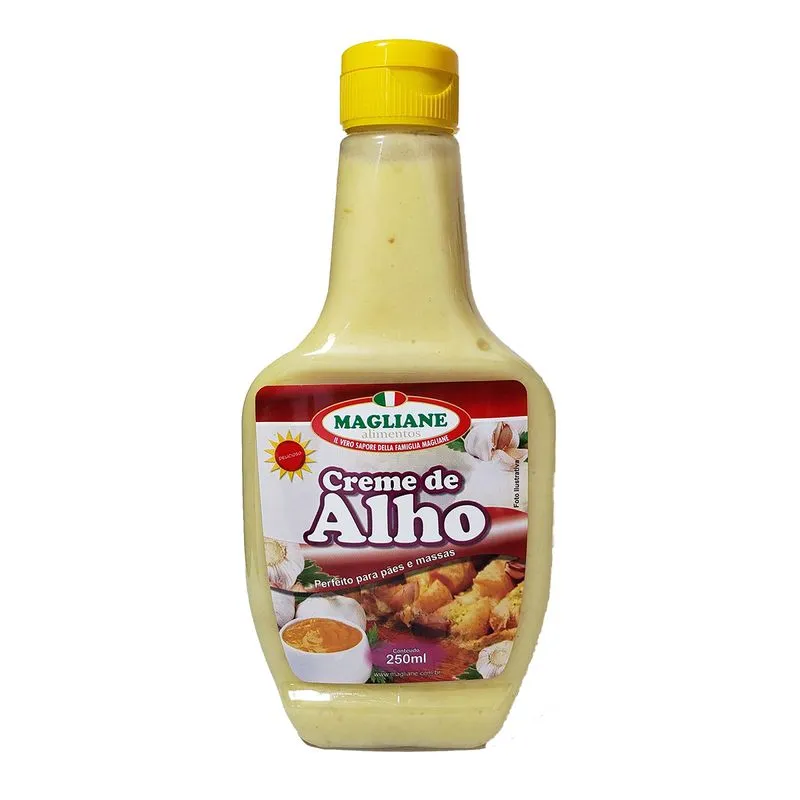 Creme De Alho Magliane 250ml