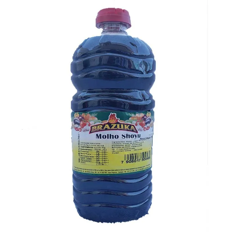 Molho Shoyu Brazuka 900ml