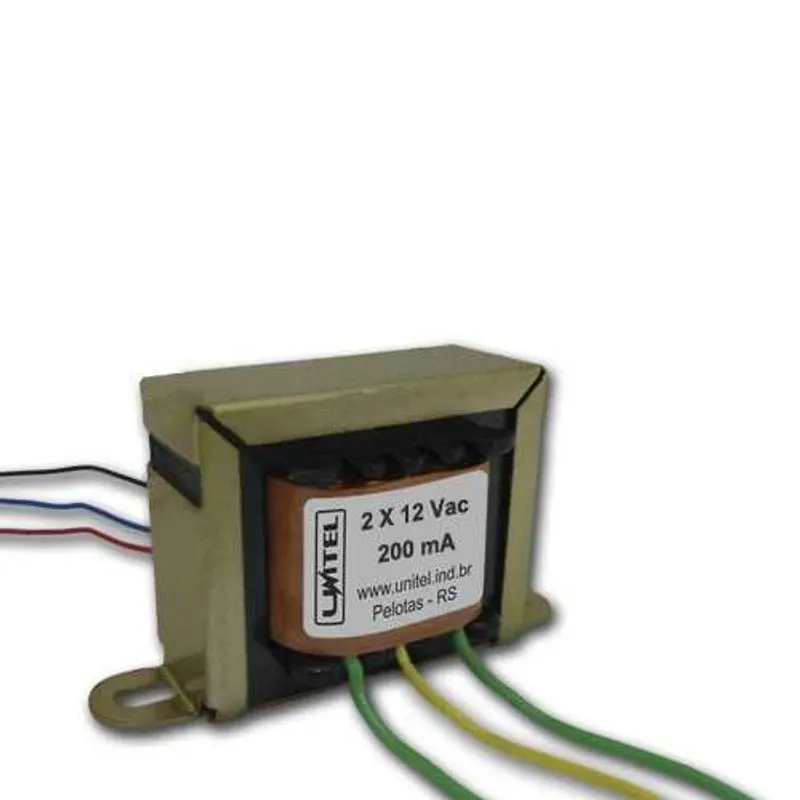 Transformador Uso Geral 12+12V 200MA Unitel