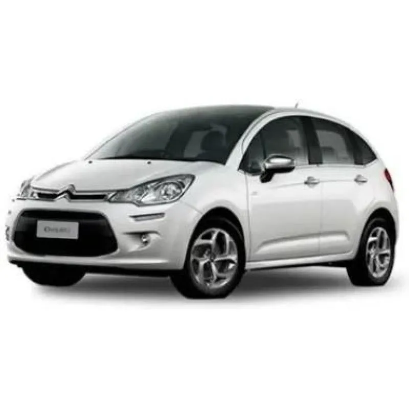 Suporte Guia Parachoque C3 2013 2018 Esquerdo Preto
