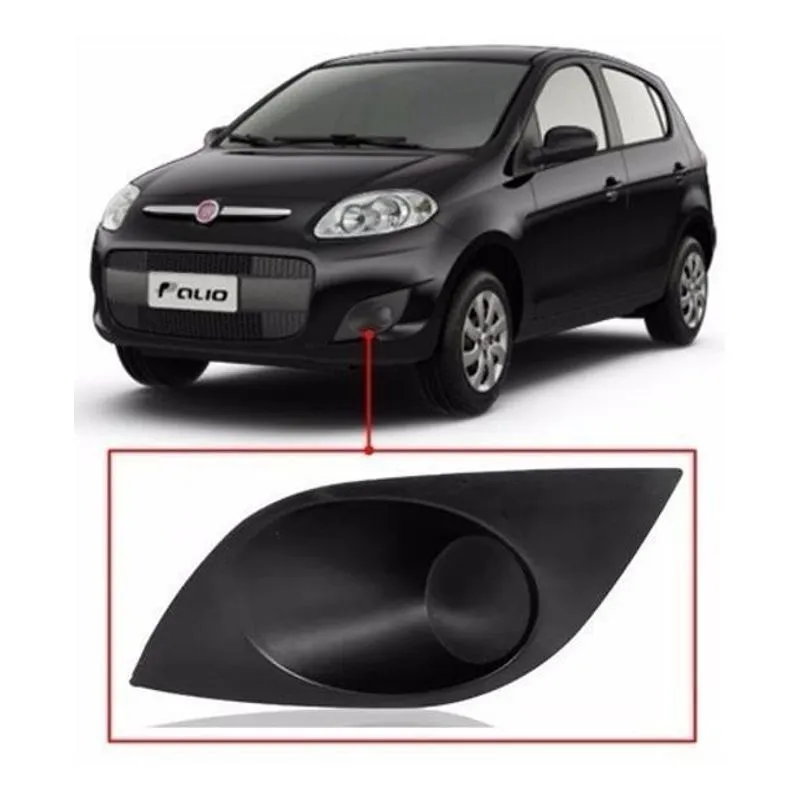 Grade Pc Palio Attractive 13/18 S/m Esquerdo (preto)