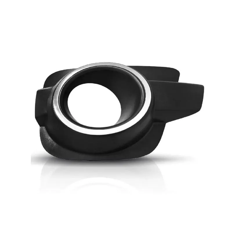 Grade Farol Milha Kwid 17 A 22 C Furo Preto Aro Cromado