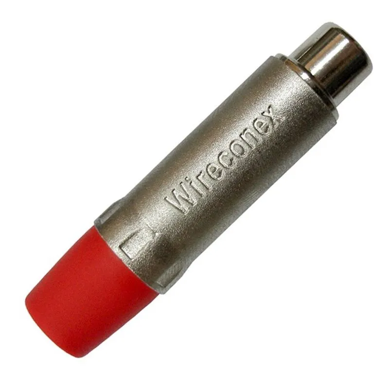 Plug Rca Wireconex Femea wc 1222 pt