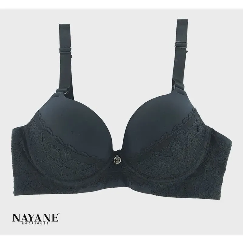 Sutiã Plus Size Rendado Nayane Lingerie
